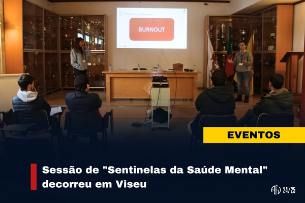 Sessão de "Sentinelas da Saúde Mental" decorreu em Viseu